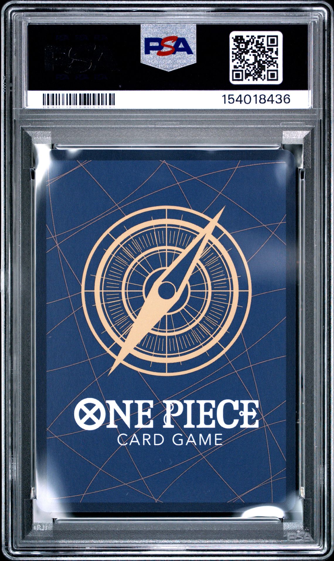 2024 One Piece Op06-Wings Of The Captain O-Nami #101 (Alternate Art) Gem Mt 10 back view - PSA certificate #154018436