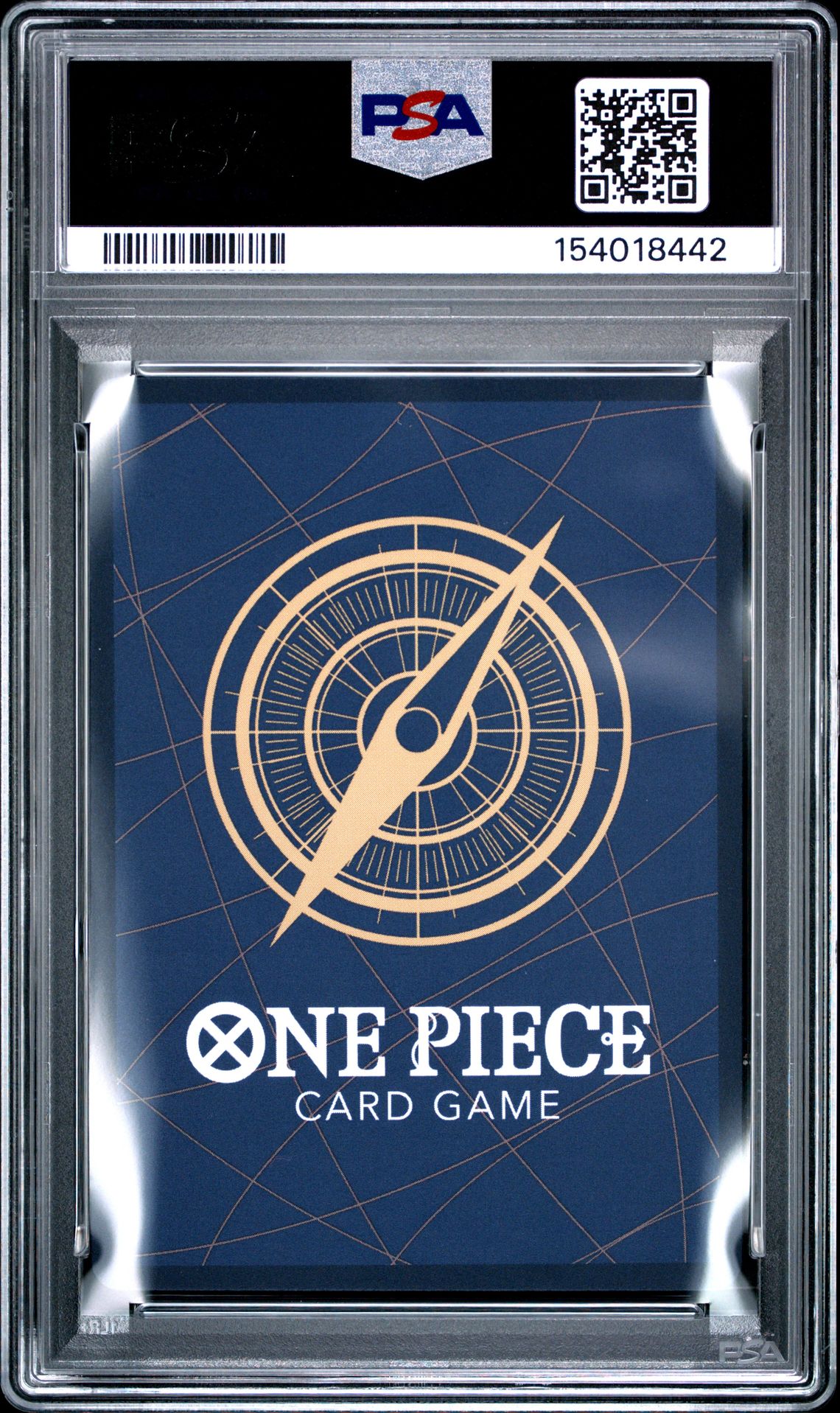 2024 One Piece Japanese Promos Monkey D. Luffy #075 (Saikyo Jump-May 2024) Gem Mt 10 back view - PSA certificate #154018442