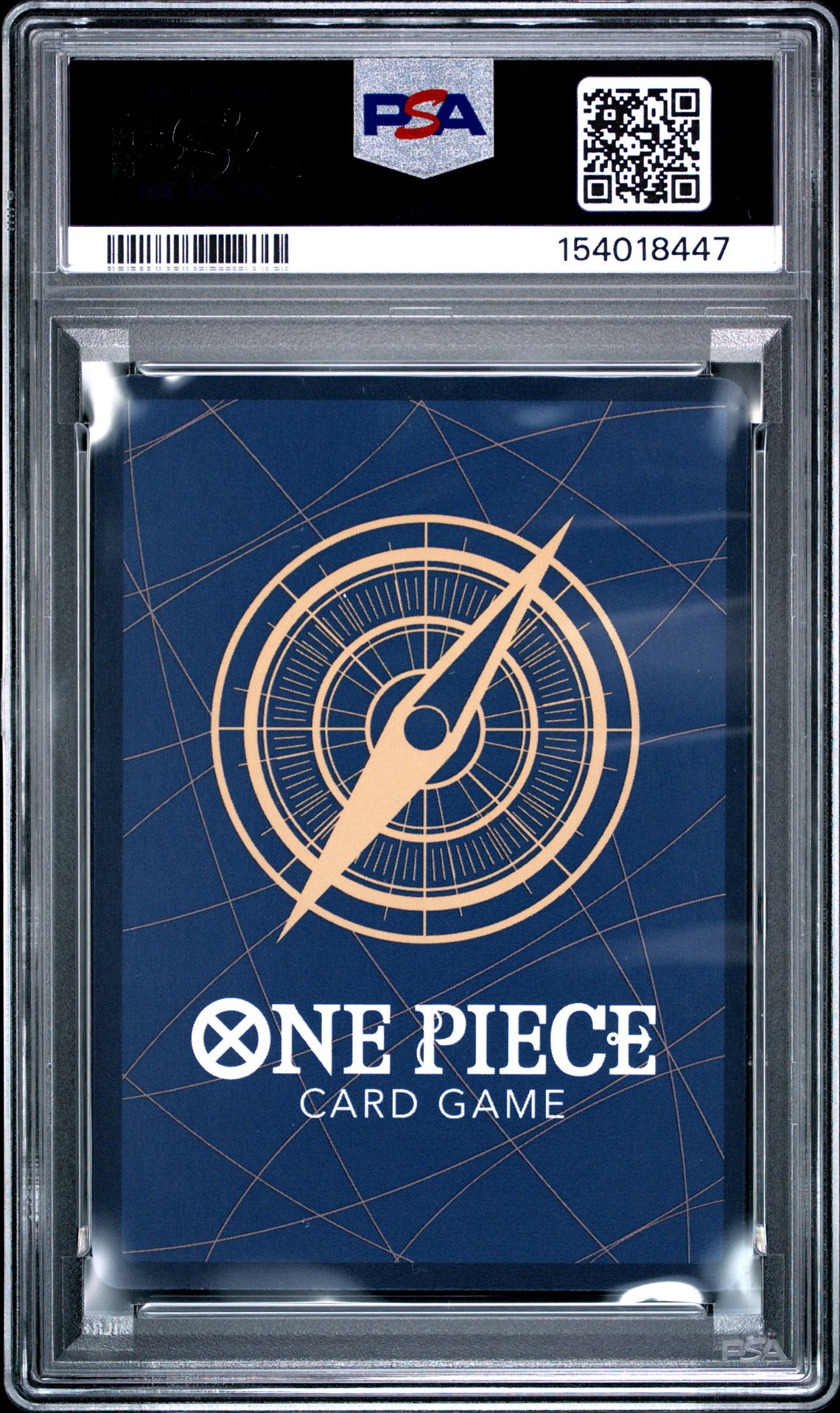 2023 One Piece Ultra Deck St10-The Three Captains Nami #016 Gem Mt 10 back view - PSA certificate #154018447