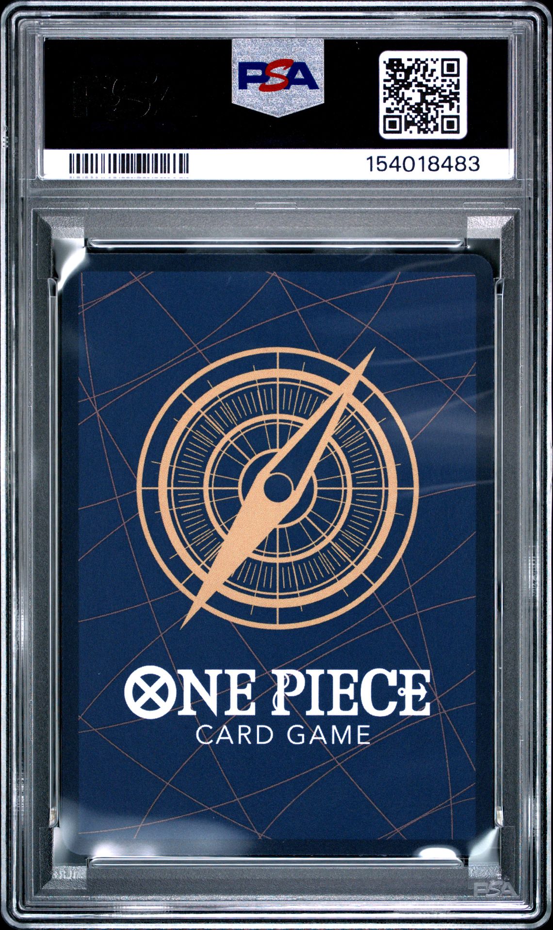 2025 One Piece Eb02-Extra Booster -Anime 25Th Collection- Monkey D. Luffy #061 Gem Mt 10 back view - PSA certificate #154018483