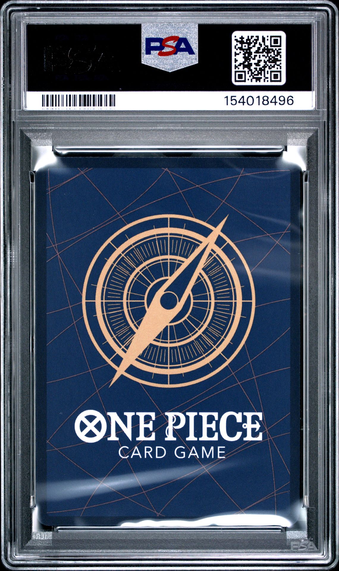 2024 One Piece Prb01-Premium Booster -One Piece Card The Best- Monkey D. Luffy #119 Gem Mt 10 back view - PSA certificate #154018496