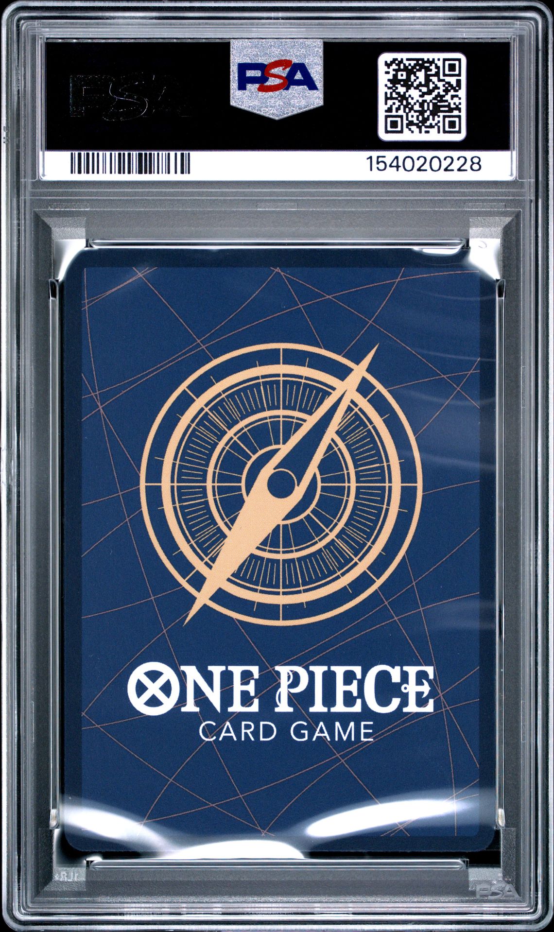 2024 One Piece Op08-Two Legends Nami #106 Gem Mt 10 back view - PSA certificate #154020228