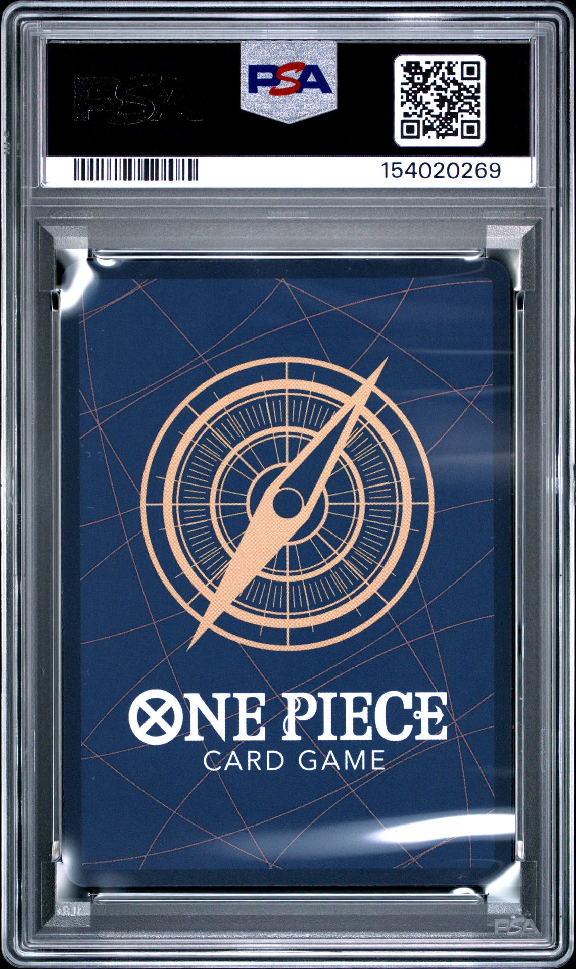 2026 One Piece Op14-Eb04-The Azure Sea's Seven Nami #031 Gem Mt 10 back