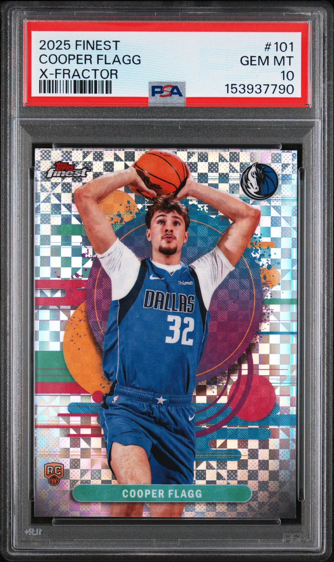 2025 Topps TOPPS FINEST Xfractor #101 Cooper Flagg front