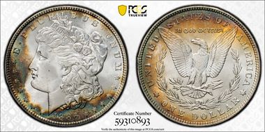 1886 $1 MS63
