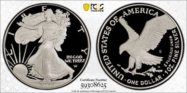 2025-S $1 Silver Eagle PR70DCAM