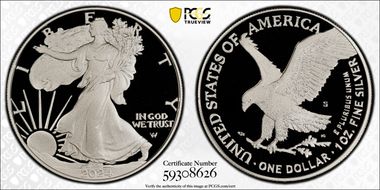 2024-S $1 Silver Eagle PR70DCAM