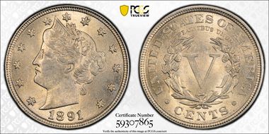 1891 5C MS62