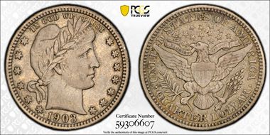 1903-O 25C VF30