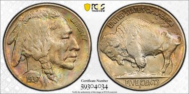 1937-S 5C N1