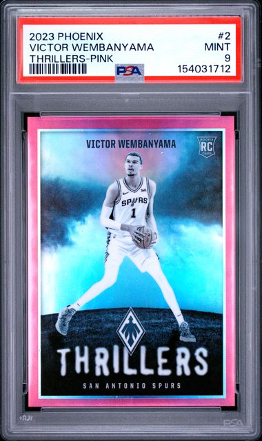 2023 Panini Phoenix Pink #2 Victor Wembanyama front