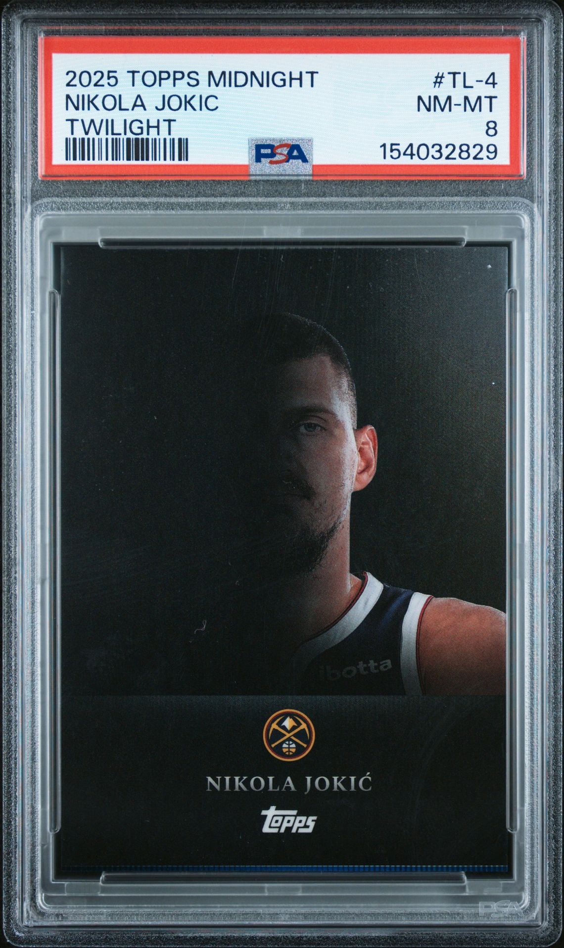 2025 Topps TOPPS MIDNIGHT TWILIGHT #TL-4 Nikola Jokic front