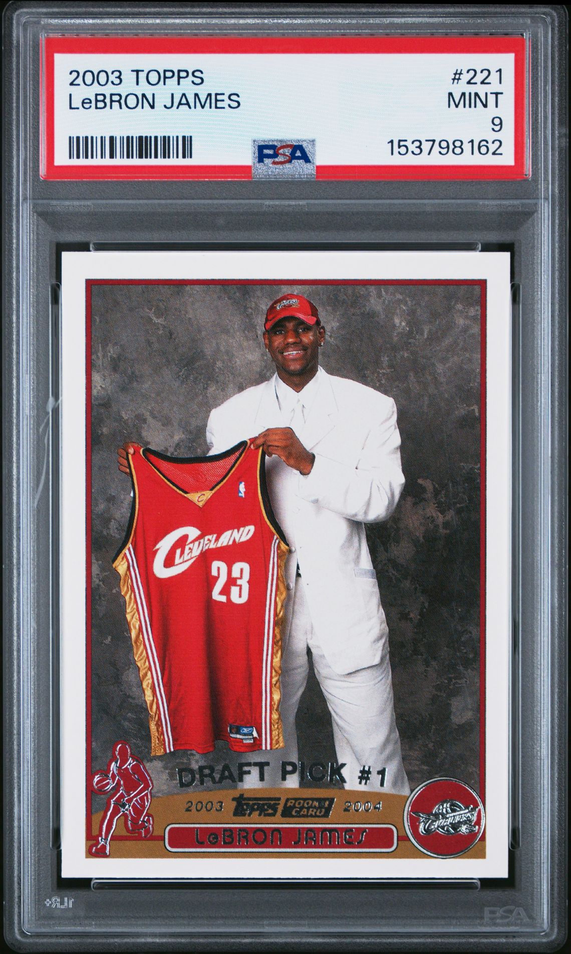 Topps Lebron James front