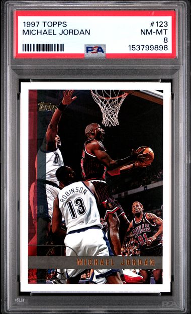 Topps Michael Jordan front