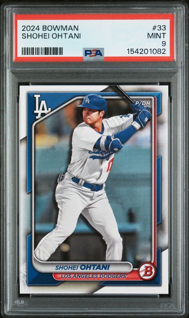 Bowman Shohei Ohtani front