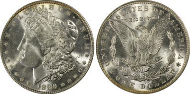 1887-S $1 MS64