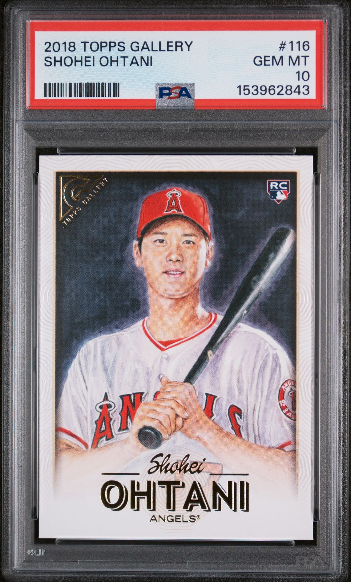 2018 Topps TOPPS GALLERY #116 Shohei Ohtani front