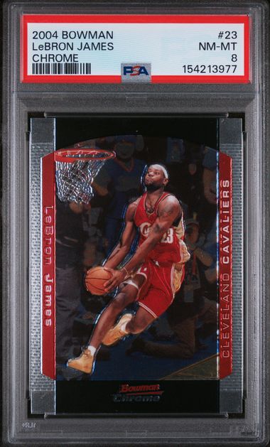 Bowman Lebron James front