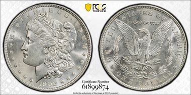 1902 $1 MS64+