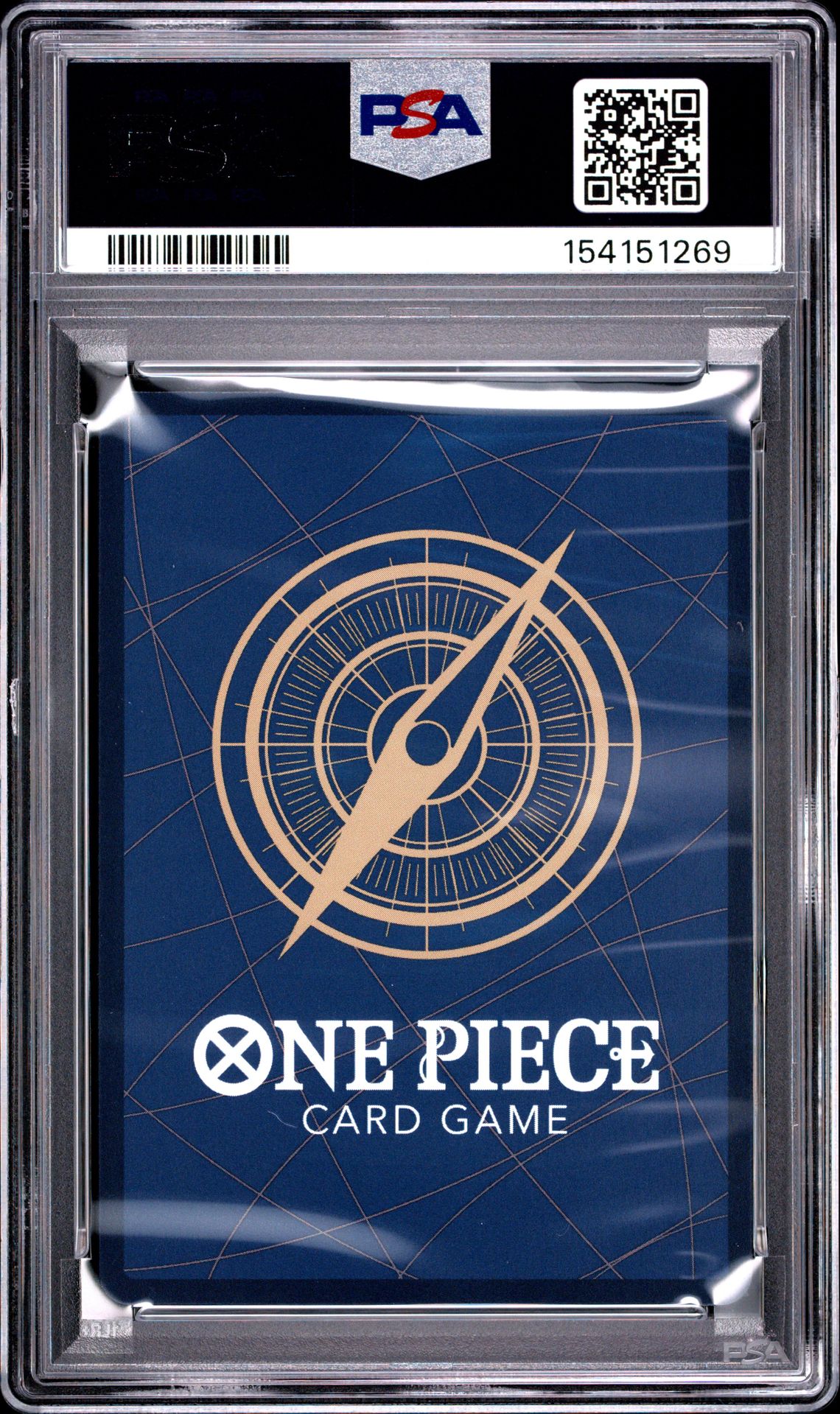 2023 One Piece Op05-Awakening Of The New Era Monkey D. Luffy #012 (1St Anniversary) Gem Mt 10 back view - PSA certificate #154151269