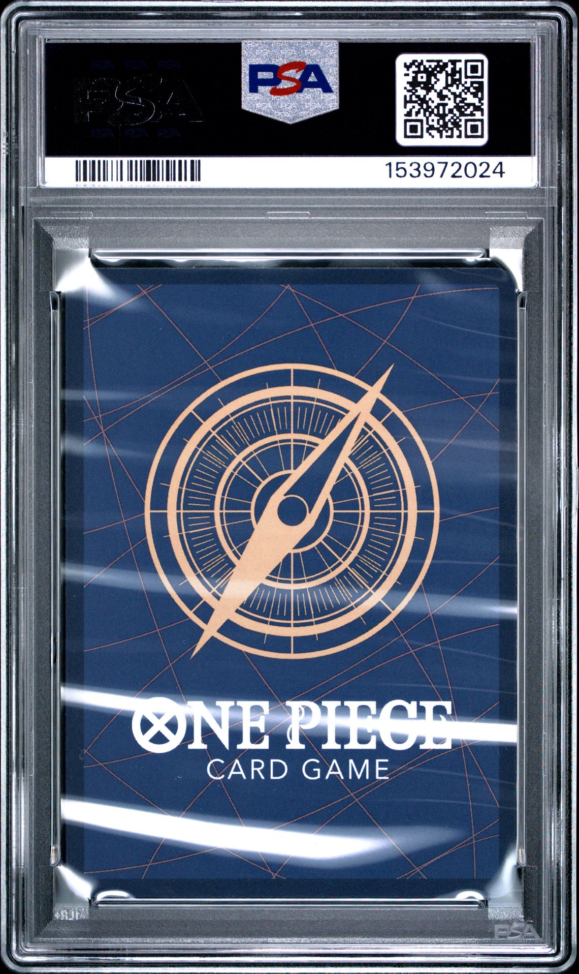 2025 One Piece Op10-Royal Blood Kuzan #082 (Alternate Art) Gem Mt 10 back