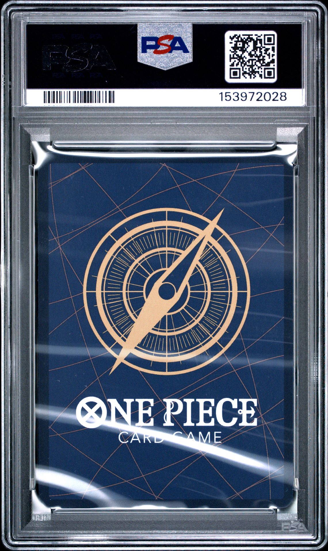 2024 One Piece Prb01-Premium Booster -One Piece Card The Best- Shanks #120 (Alternate Art) Gem Mt 10 back view - PSA certificate #153972028
