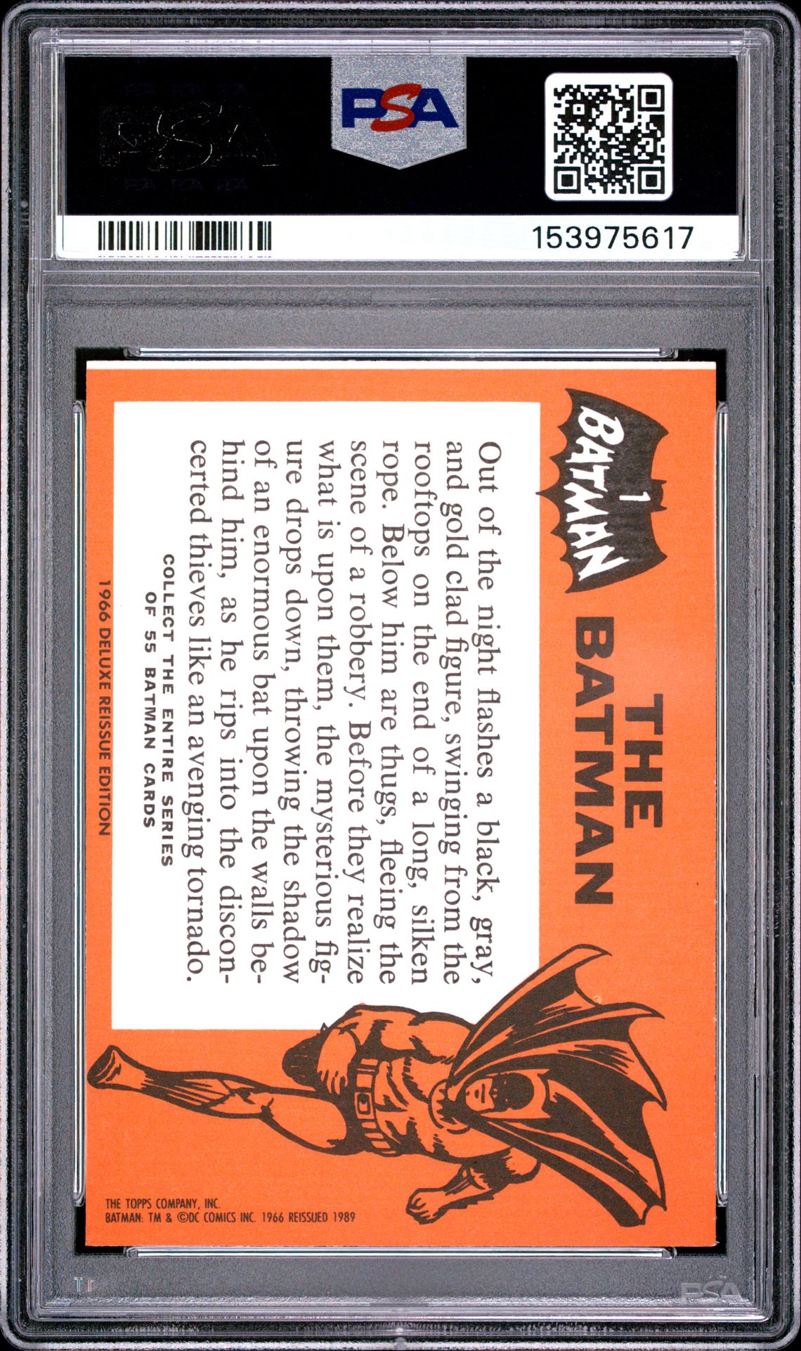 1989 Batman Deluxe Reissue Edition The Batman #1 (Deluxe Reissue Edition) Nm-Mt 8 back
