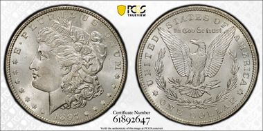 1897 $1 MS66