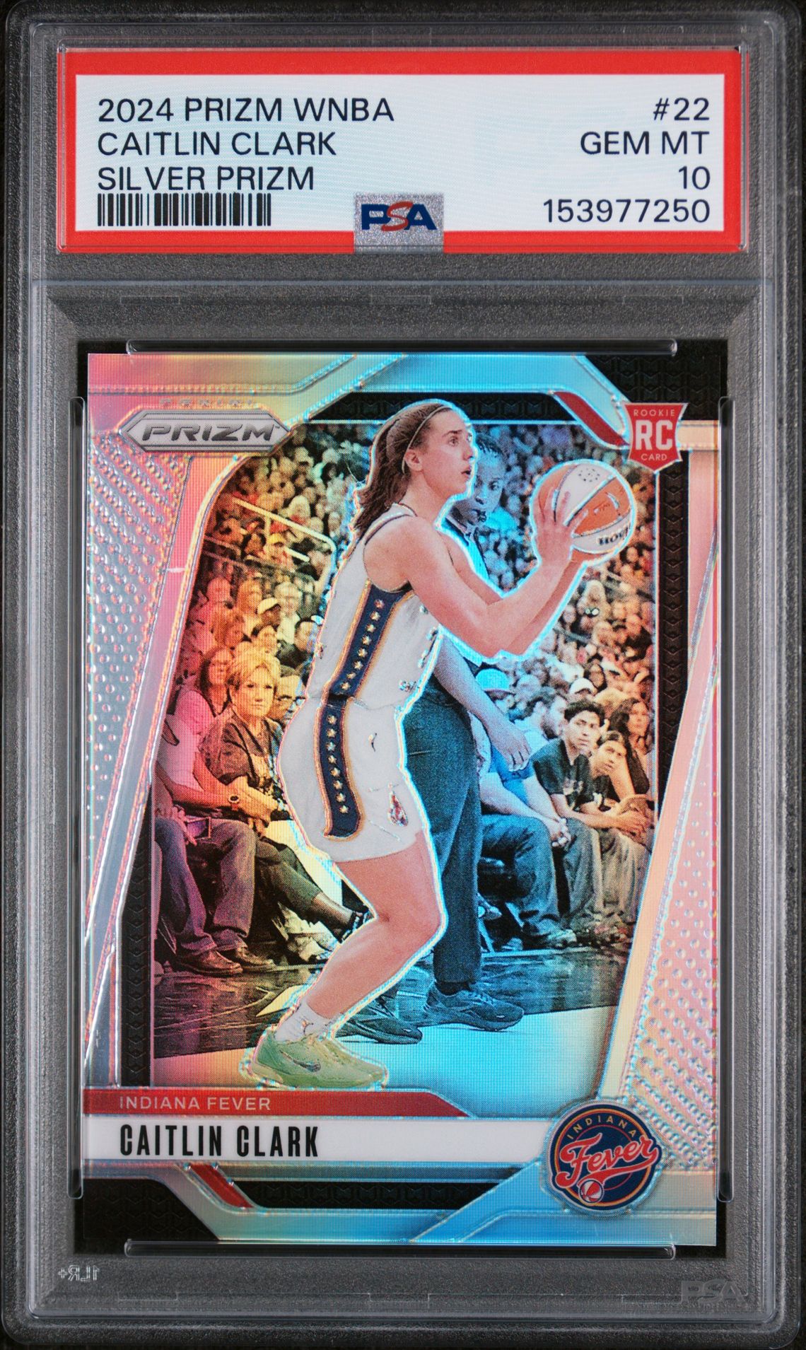 2024 Panini PANINI PRIZM WNBA SILVER PRIZM #22 Caitlin Clark front