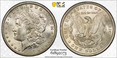1887-O $1 MS63