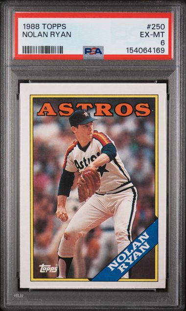 Topps Nolan Ryan front
