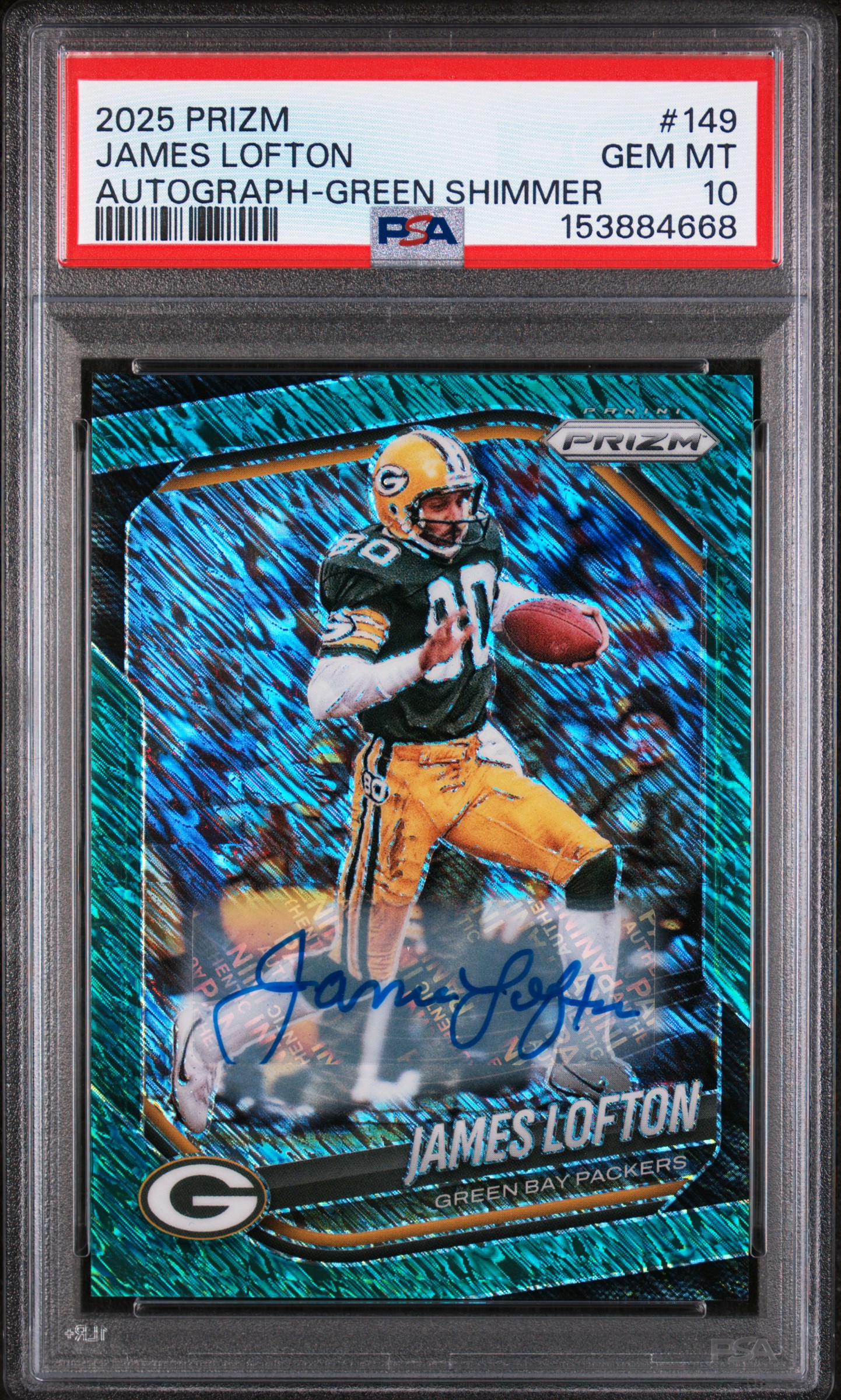 Benny Big Scoops Sports Card's 2025 Panini Prizm James Lofton
