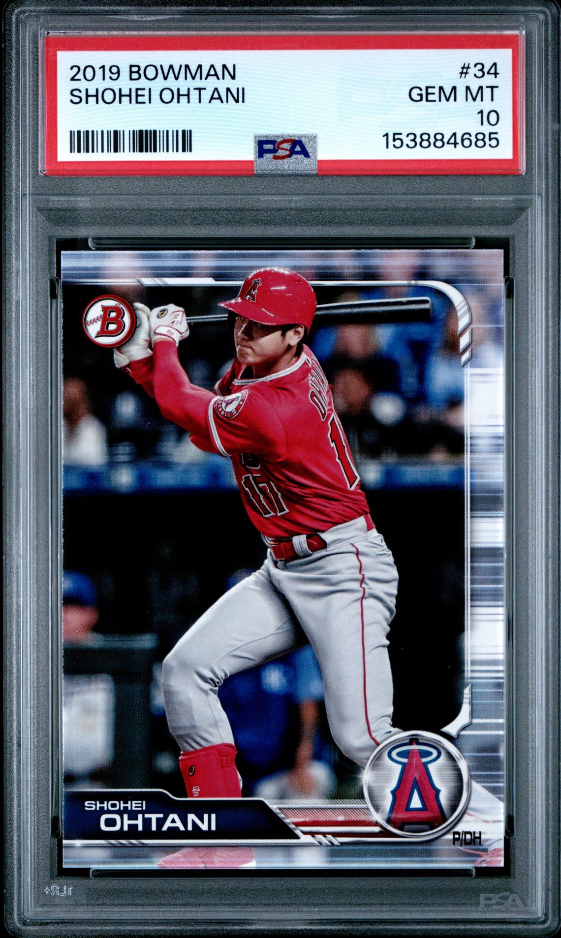 2019 Bowman BOWMAN #34 Shohei Ohtani front