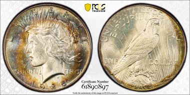 1925 $1 MS64