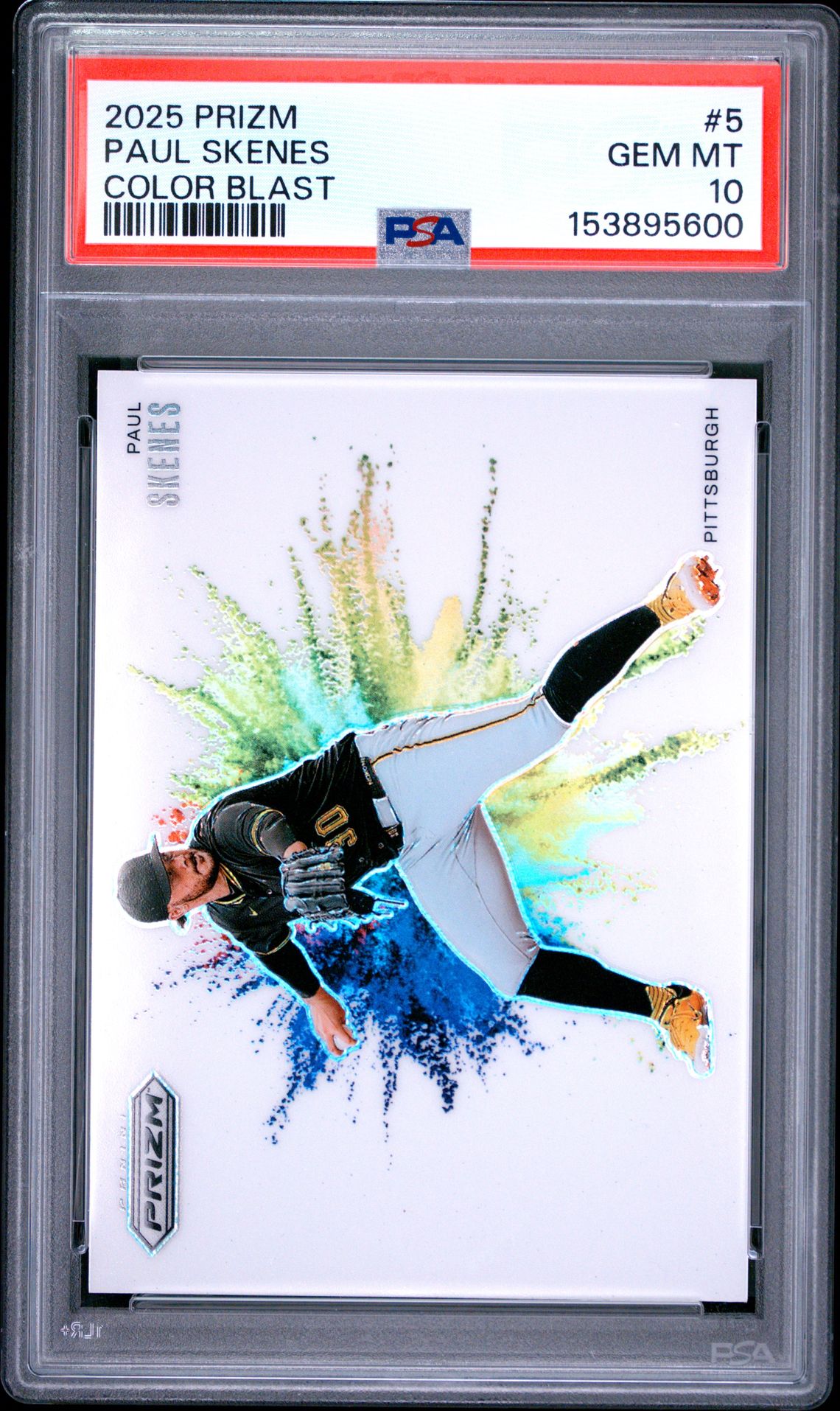 SKENES PANINI PRIZM COLOR BLAST 2025