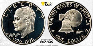 1976-S $1 Clad Type 2 PR68