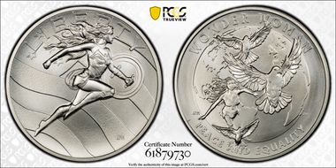 2025 Medal DC Comics - Wonder Woman 1oz Ag First Strike MS70