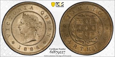 1885 1/4D KM-15 MS65