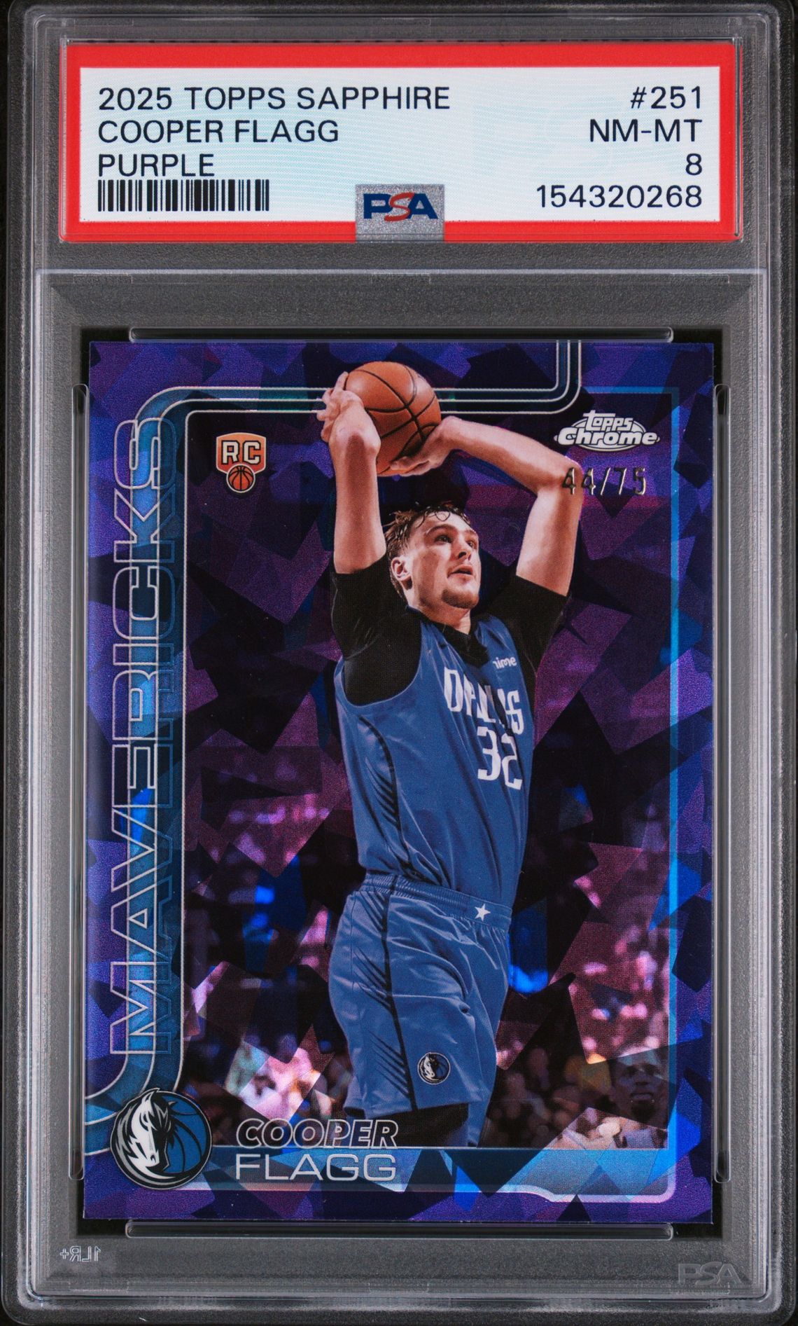 2025 Topps Topps Chrome #251 Cooper Flagg front