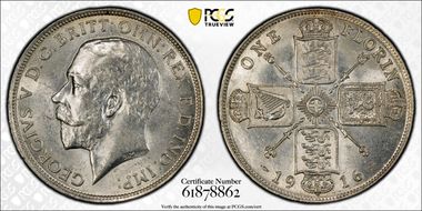 1916 Florin S-4012 MS63
