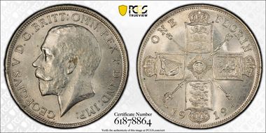1919 Florin S-4012 MS64