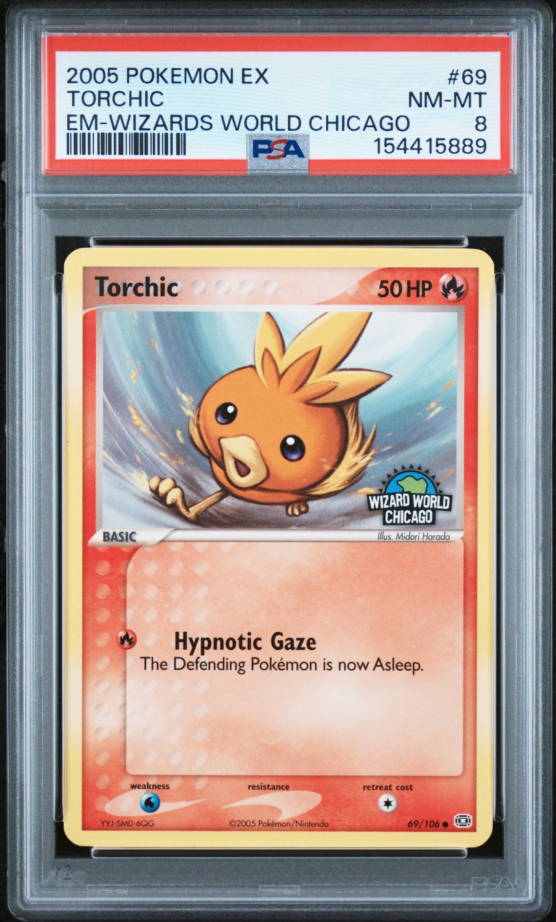 2005 Pokemon #69 Torchic front
