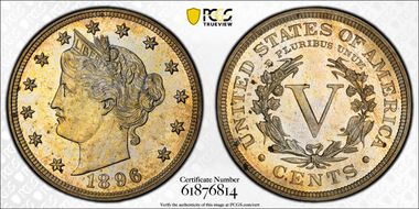 1896 5C PR64