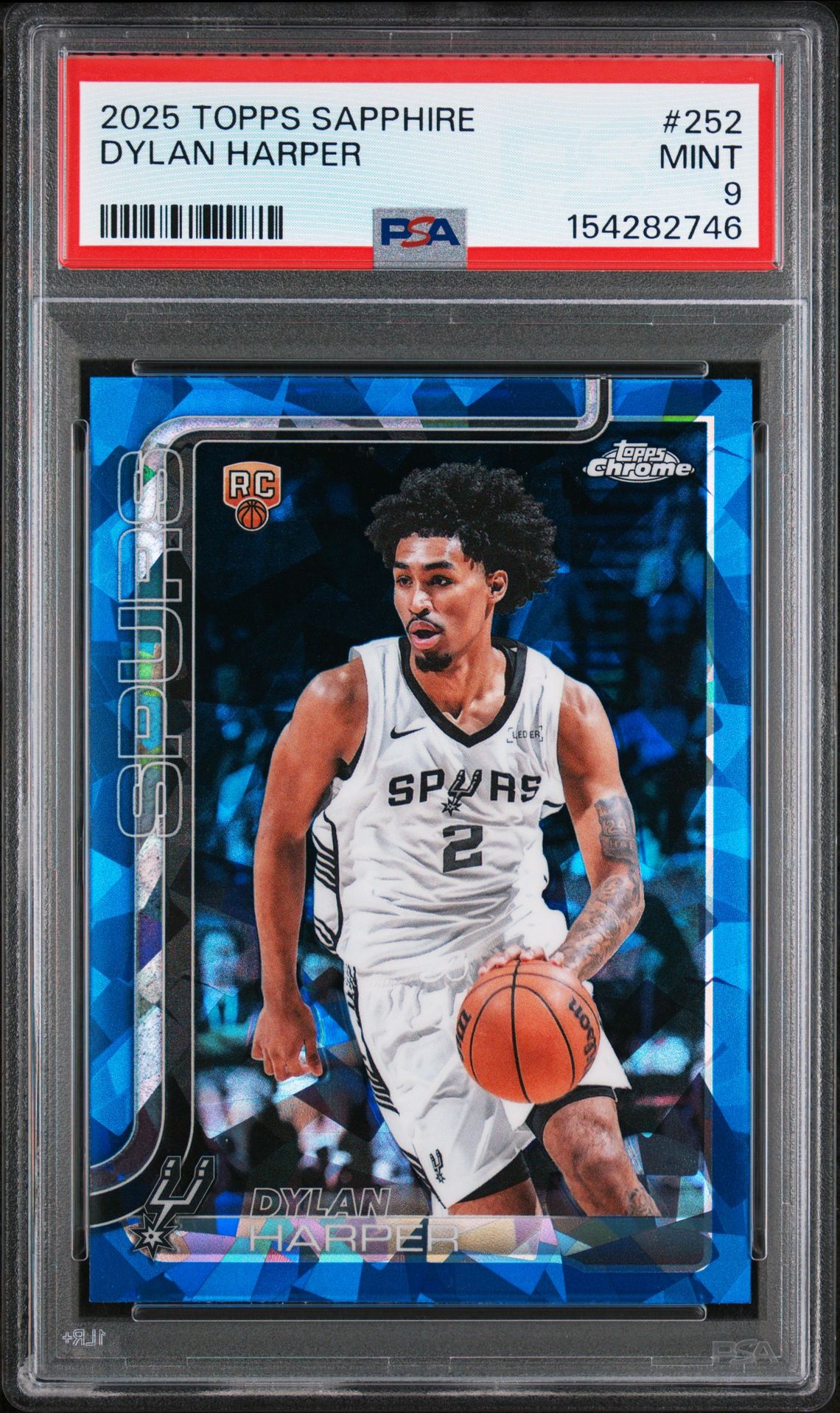 2025 Topps TOPPS CHROME SAPPHIRE EDITION Dylan Harper front