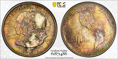 1923-S 50C Monroe MS66