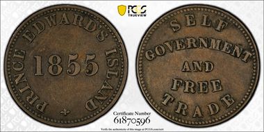 1855 Token PE-7A1 Br-918 XF45BN