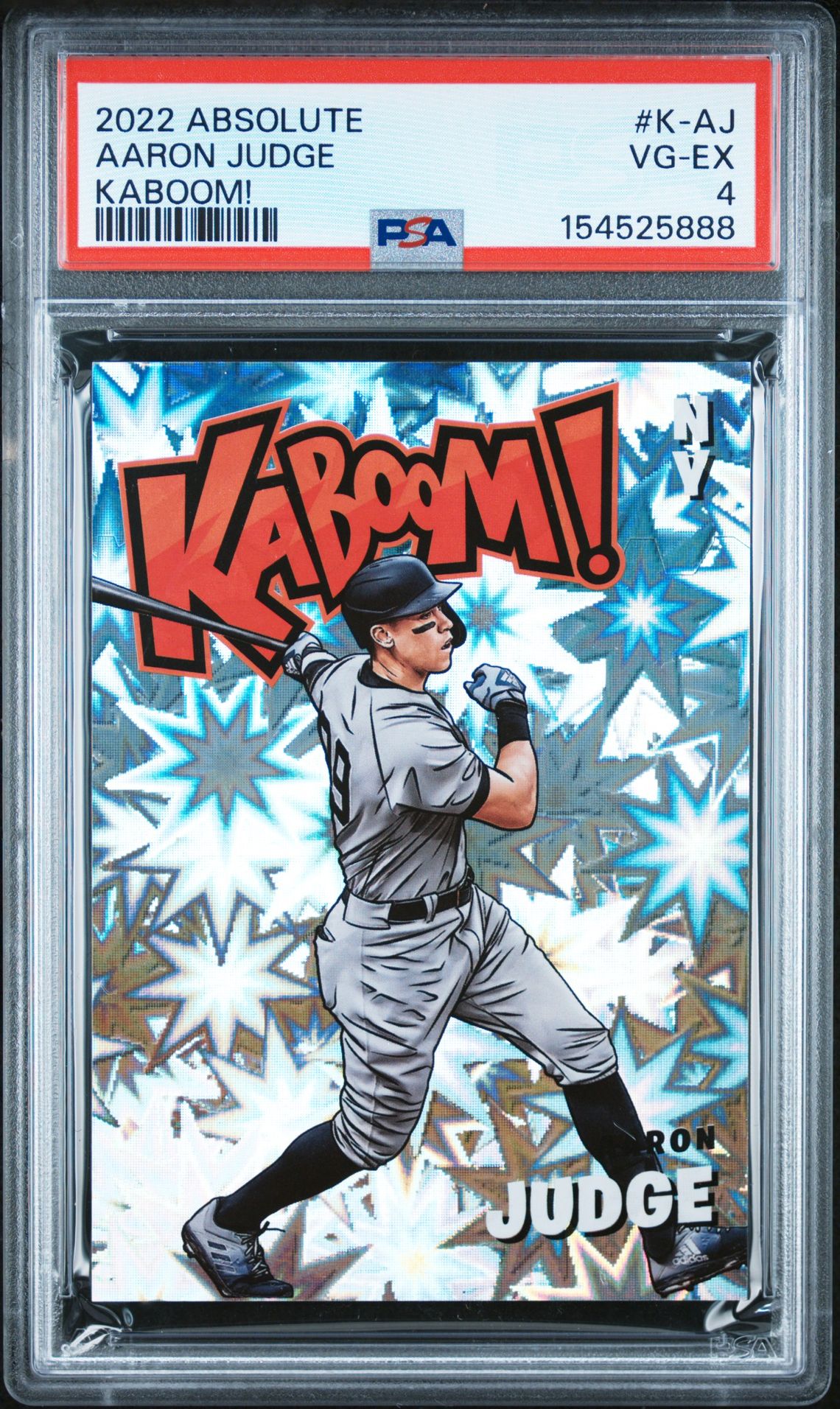 2022 Panini PANINI ABSOLUTE KABOOM! Aaron Judge front