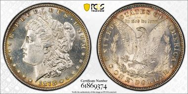 1878 7/8TF $1 Strong, VAM 38, 7/5 N1