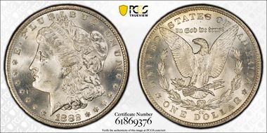 1882-CC $1 MS64