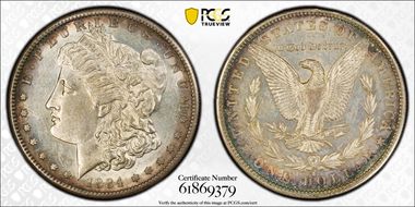 1884-S $1 AU53